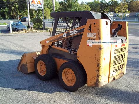 2005 case 410 skid-steer loader|case 410 skid steer engine.